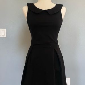 Cooperative Casual Black Dress